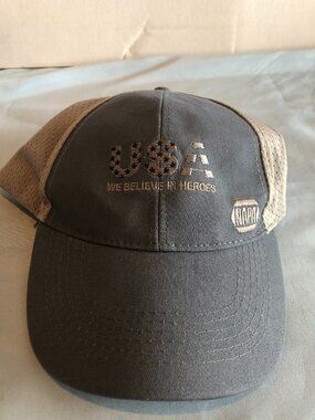 NAPA We Believe In Heroes Intrepid Fallen Heroes Fund Gray Baseball Hat #F27